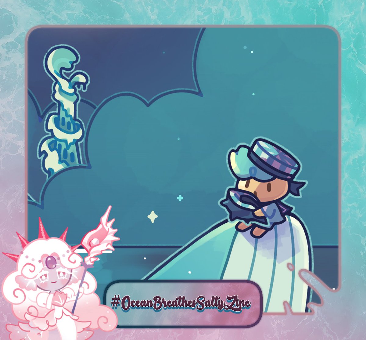 jenn!! ✨ (@amph_ros) on Twitter photo Sneak Peek of my piece for #OceanBreathesSaltyZine 🌊 featuring Peppermint Cookie (and Sorbet Shark Cookie)! ~
The zine will be released on Jan 19, follow <a href="/OceanBrthsSalty/">Ocean Breathes Salty Zine | OUT NOW!!!!</a> for more details!
#cookierun #crk #cookierunkingdom Sneak Peek of my piece for #OceanBreathesSaltyZine 🌊 featuring Peppermint Cookie (and Sorbet Shark Cookie)! ~
The zine will be released on Jan 19, follow <a href="/OceanBrthsSalty/">Ocean Breathes Salty Zine | OUT NOW!!!!</a> for more details!
#cookierun #crk #cookierunkingdom