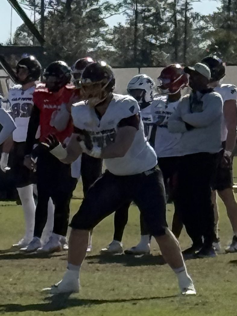 Brayden going thru Hula bowl practice.  Multiple interviews with NFL scouts.  Game Saturday at noon.