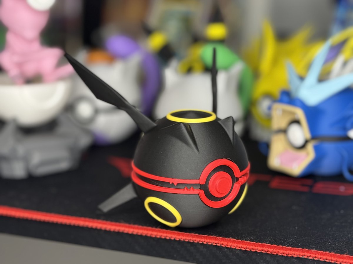 PokeTeeJay's tweet image. Shiny Rayquaza ✨ 
#Pokeball #3DPrinting