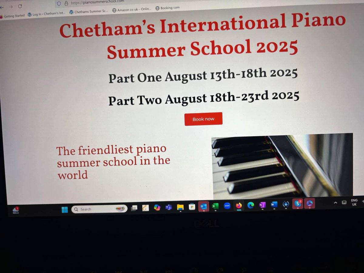 Book now and pay later! Chetham’s 2025 piano summer school now open! pianosummerschool.com