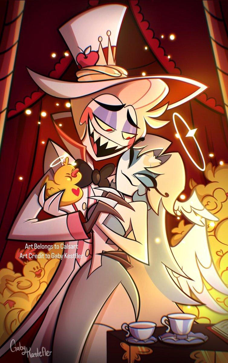 Cal (@calistasart) on Twitter photo Piece of Lucifer and Gabrielle by <a href="/gaby_kastefler/">Gaby Kastefler</a> - Itβs one of my fav pieces of Gabi and Luci, I love them so much π€
#HazbinHotelLucifer #Hazbinhoteloc #hazbinhotelart #HazbinHotel Piece of Lucifer and Gabrielle by <a href="/gaby_kastefler/">Gaby Kastefler</a> - Itβs one of my fav pieces of Gabi and Luci, I love them so much π€
#HazbinHotelLucifer #Hazbinhoteloc #hazbinhotelart #HazbinHotel