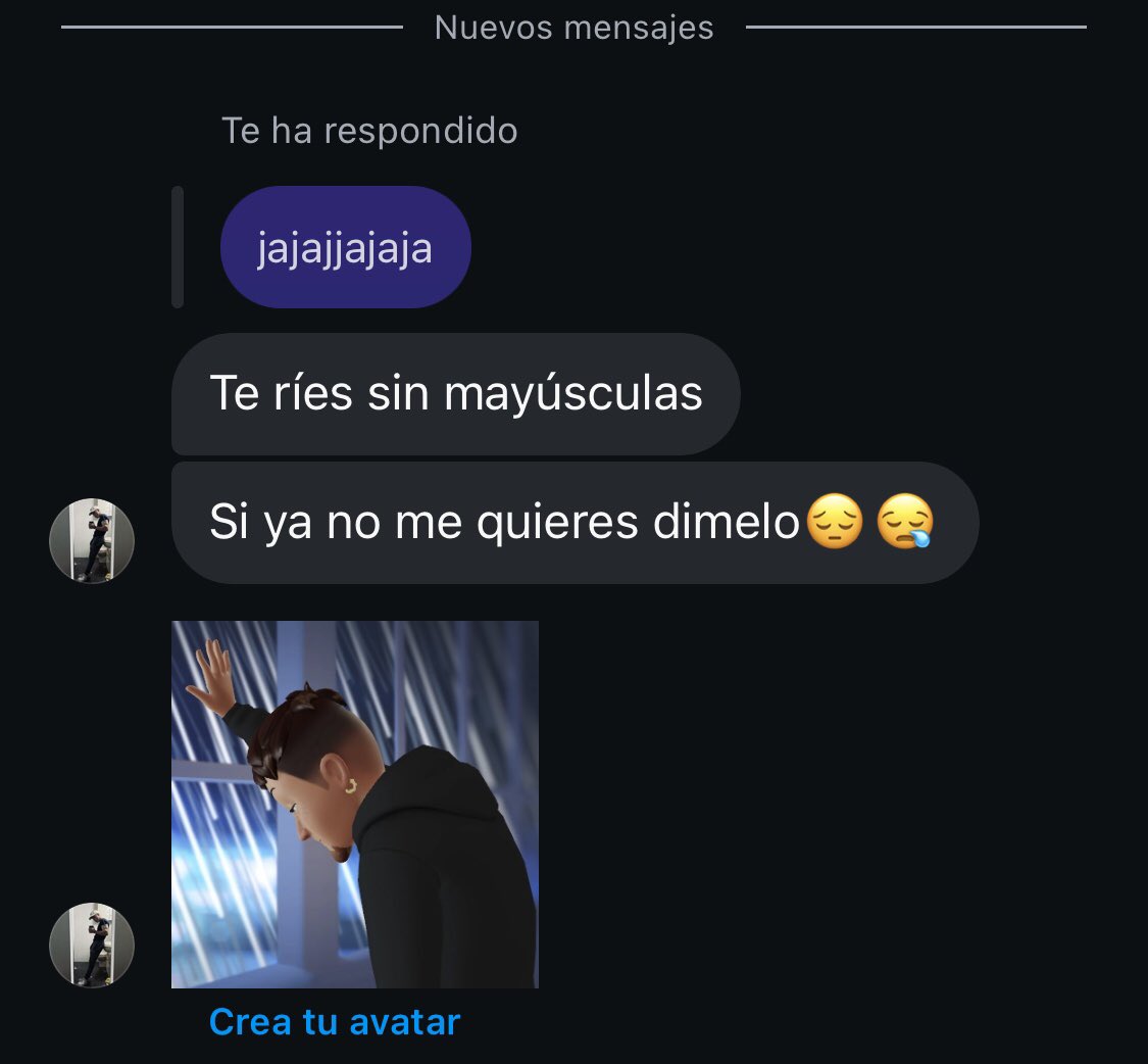 mi novio quitándome el papel de dramática de la relación