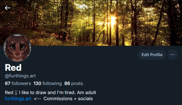furthings's tweet photo. That settles it! Only one person even saw my last message. Check me out over here instead from now on ;P Other links can still be found on my website too, in my profile!

#furryart https://t.co/goU4hUN3Vo