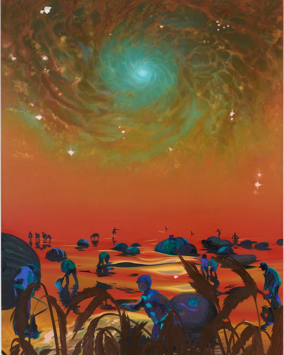 🌌 "Algorithms of Longing" charts complex ideas, desires, and resonances in the Asian diaspora, situated in conversation with works that speak to post-Socialist and post-human longings.

The exhibition opens January 14, 2025 in Hong Kong. Details: pacegallery.com/exhibitions/al…