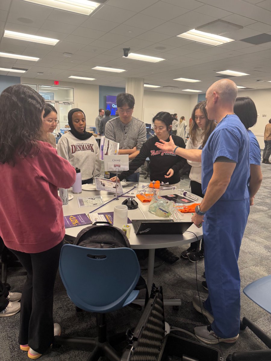 Inaugural IR Skills Lab at <a href="/UMmedschool/">University of Maryland School of Medicine</a>. We had a large group of enthusiastic and motivated medical students who came out to learn and get hands on experience with a range of procedures including Y90, TIPS, RFA, MWA, IVC filter retrievals, thrombectomy, and lithotripsy. 💫💫