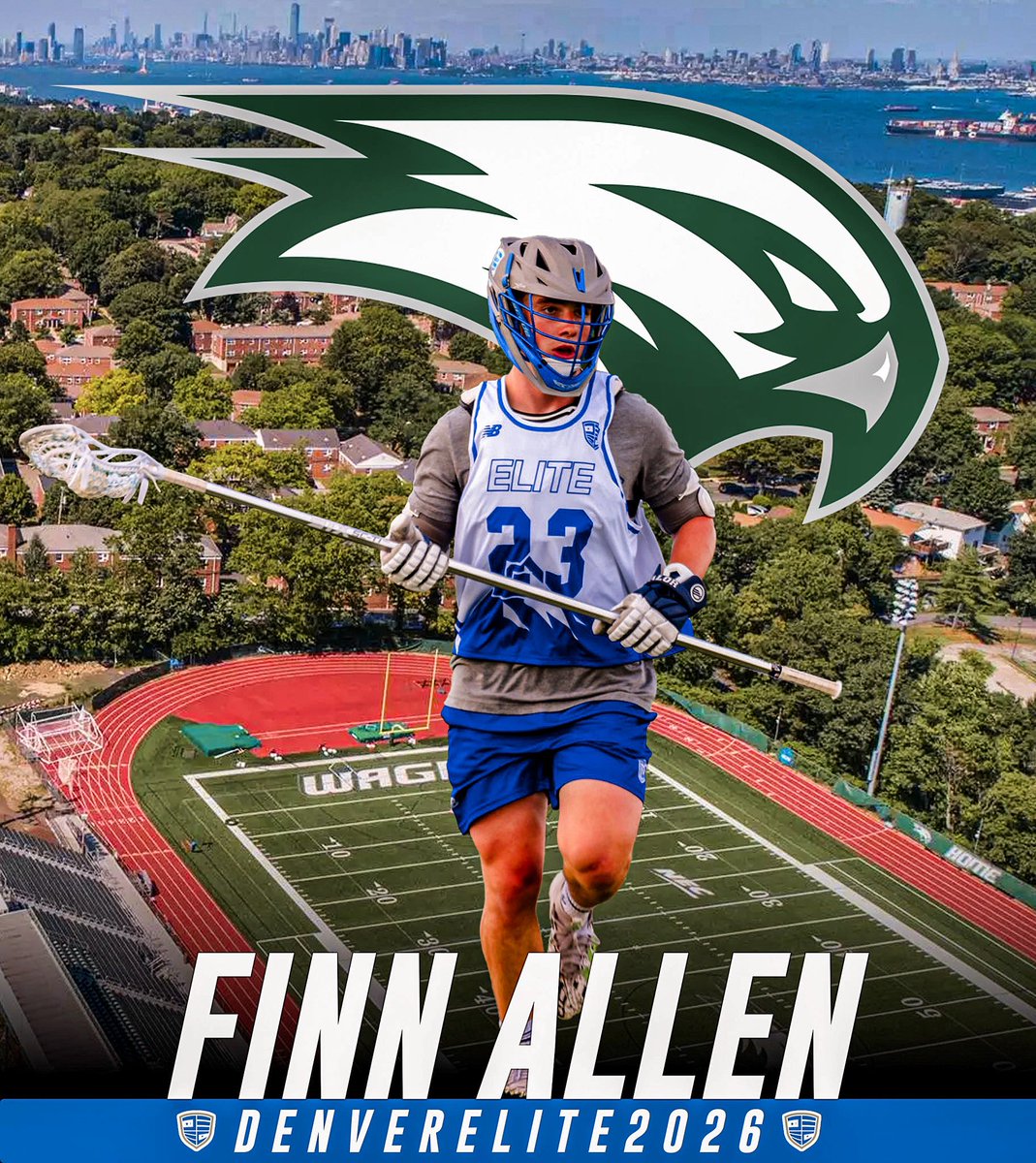 Congrats to Finn Allen, DE 2026 Def, for recently committing to Wagner College! We are excited to watch Finn throughout his collegiate career with the Seahawks!
