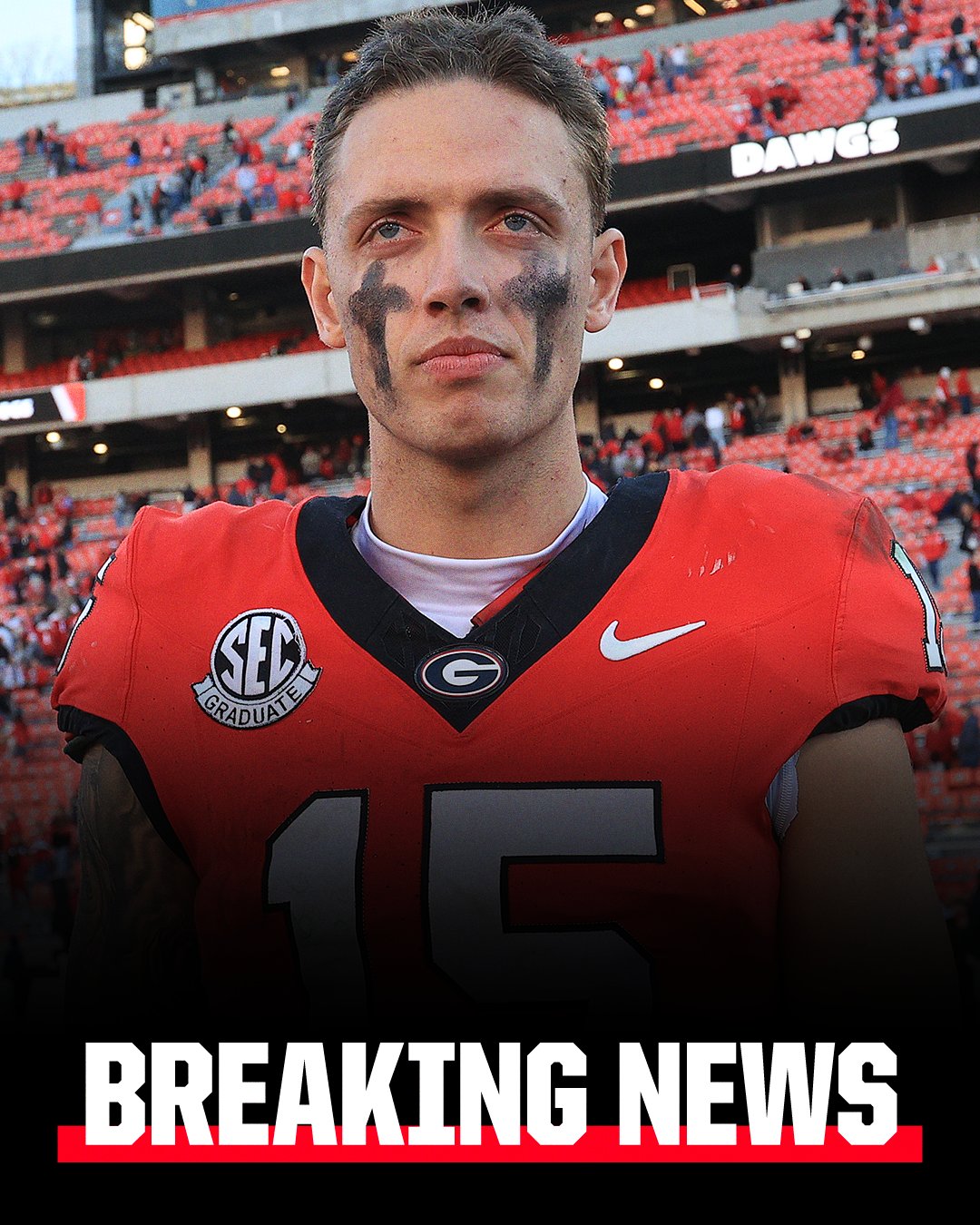 ESPN on X: "Breaking: Former Georgia QB Carson Beck plans to enter the NCAA transfer portal, @PeteThamel confirmed. Beck originally stated that he planned to enter the NFL draft. On3 first reported