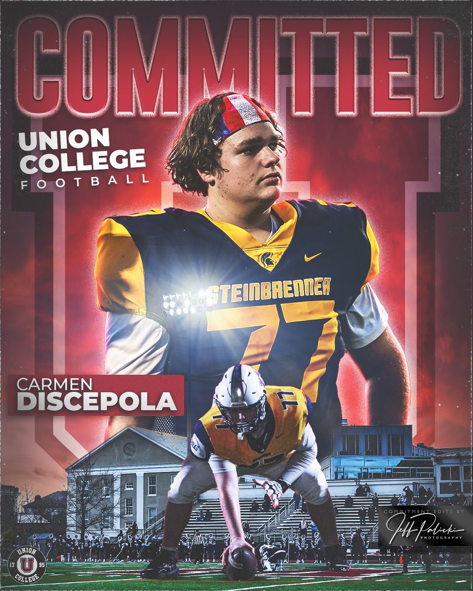 Committed!! <a href="/UnionCollegeFB/">Union College Football</a> <a href="/CoachDrach/">Jonathan Drach</a> <a href="/FBCoach_Sino/">Terence Sino</a> <a href="/CoachATrotta/">Anthony Trotta</a> <a href="/SteinbrennerFB/">SteinbrennerFootball</a> 
#GoU #FTC
<a href="/RobRptampa/">Coach Rob</a> <a href="/juanlong9/">juan long</a> <a href="/Coach_Boggs23/">Ryan Bogdanski</a> <a href="/Washington_40A/">Andre Washington Jr</a> <a href="/IcemanII_/">Devin Abraham</a> <a href="/CoachJoseJJord1/">Coach Jose J Jordan</a> <a href="/BigPlayRay50/">Raymond McNeil</a> <a href="/Andy_Villamarzo/">Andy Villamarzo</a> <a href="/JeffPalicki/">Jeff Palicki Photography</a>