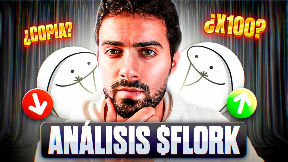 Analizo las últimas noticias de la memecoin $Flork

👉 youtu.be/I4mpLw44I8A

¿Crees que hará un x100 durante 2025?