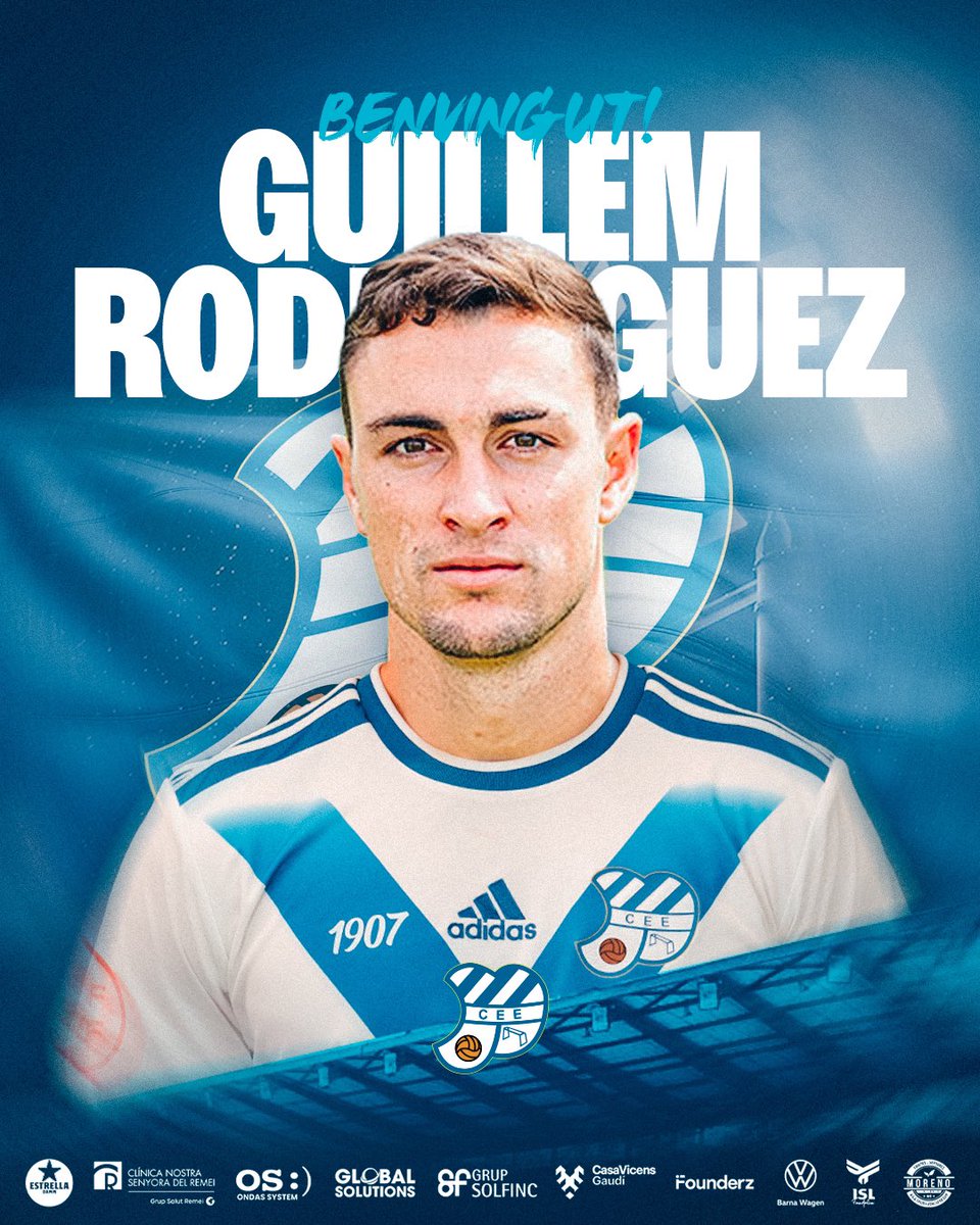 ✍️ Guillem Rodríguez, 𝐩𝐫𝐢𝐦𝐞𝐫 𝐟𝐢𝐭𝐱𝐚𝐭𝐠𝐞 𝐝𝐞𝐥 𝐦𝐞𝐫𝐜𝐚𝐭 𝐡𝐢𝐯𝐞𝐫𝐧𝐚𝐥 𝐝𝐞 𝐥’𝐄𝐮𝐫𝐨𝐩𝐚!

El lateral dret arriba lliure després d’una temporada al Rayo Majadahonda.

Benvingut, Guillem! 💙🤍

🔗: ceeuropa.cat/component/k2/g…