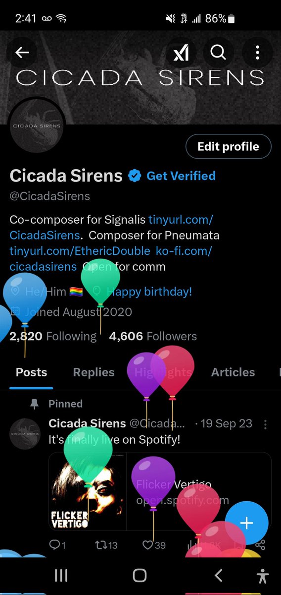Cicada Sirens tweet media