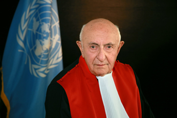 History__Speaks's tweet photo. In the name of fighting antisemitism, the Congress just voted to sanction (among other jurists) Theodor Meron, a literal Holocaust survivor, former Israeli Ambassador to Canada and President of the International Criminal Tribunal for the former Yugoslavia. 

(Meron was one of the experts Karim Khan consulted before formally seeking the warrants, and - on a standard of clear and convincing evidence - called for Khan to seek warrants for Netanyahu's and Gallant's arrest, for the use of starvation as a weapon of war and murder.)