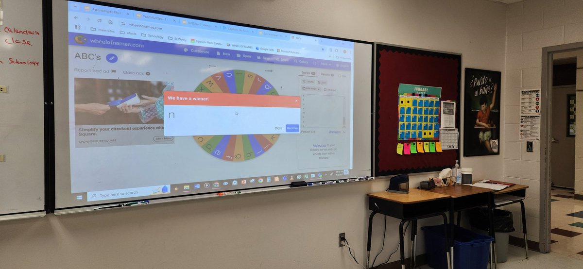 Magdalena Martinez (@mmartinez_mms) on Twitter photo Ringing off the new year 🎆 with a rather exciting (and extremely competitive) game of #Bilingual #¡BASTA! 📝
#TpT #Wheelofnames <a href="/Montwood_MS/">Dr. Melissa (Martinez) Saenz</a> <a href="/bbarrera_LC/">Bianca L. Barrera</a> Ringing off the new year 🎆 with a rather exciting (and extremely competitive) game of #Bilingual #¡BASTA! 📝
#TpT #Wheelofnames <a href="/Montwood_MS/">Dr. Melissa (Martinez) Saenz</a> <a href="/bbarrera_LC/">Bianca L. Barrera</a>