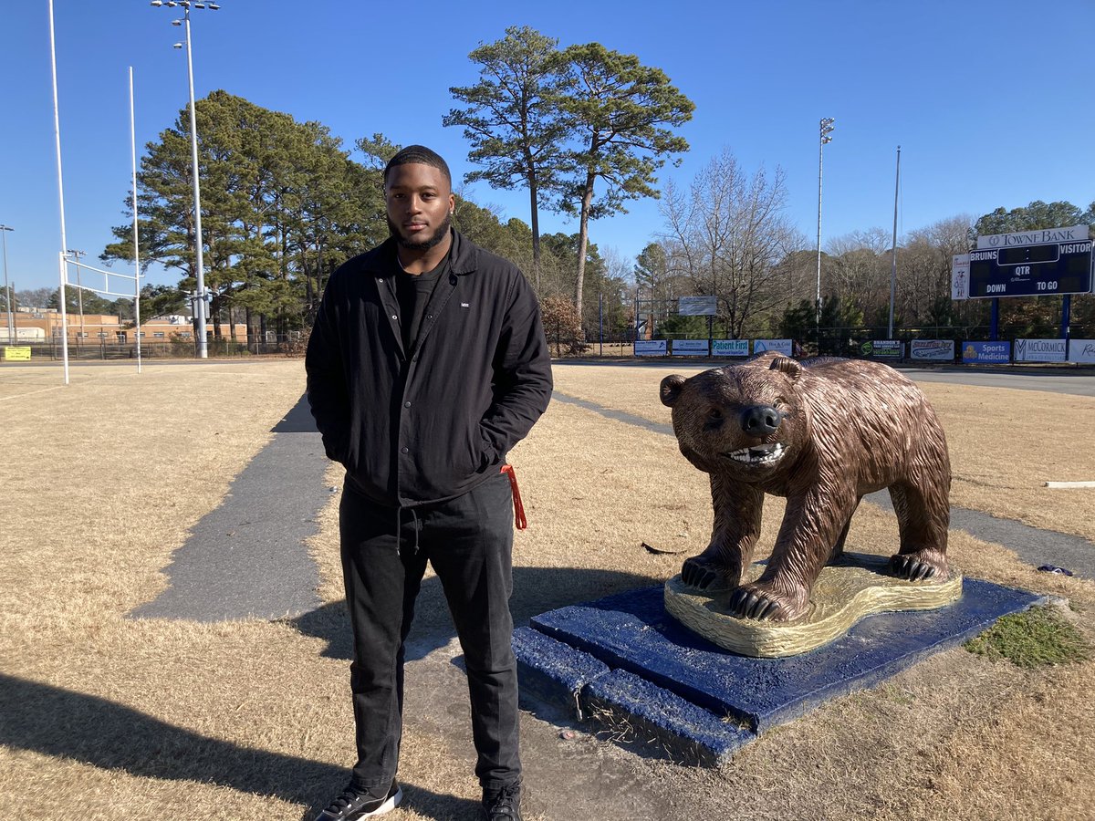 EvanGWatkins247 (@evangwatkins247) on Twitter photo Spent a few minutes today with <a href="/kolby_crawford/">Kolby Crawford</a> and #Hokies DL transfer <a href="/JahzariL/">Jahzari L. Priester</a>
Virginia Tech is getting a good one here. As they like to say, just a biscuit short of 300 lbs. Will steadily build over 310+
Was a high school hooper - started playing football as a senior Spent a few minutes today with <a href="/kolby_crawford/">Kolby Crawford</a> and #Hokies DL transfer <a href="/JahzariL/">Jahzari L. Priester</a>
Virginia Tech is getting a good one here. As they like to say, just a biscuit short of 300 lbs. Will steadily build over 310+
Was a high school hooper - started playing football as a senior
