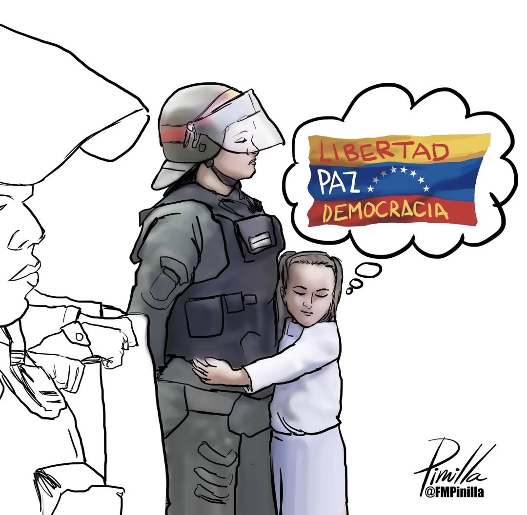 Escucho nuevamente fuertes cacerolas en #Venezuela tras el violento secuestro de <a href="/MariaCorinaYA/">María Corina Machado</a>