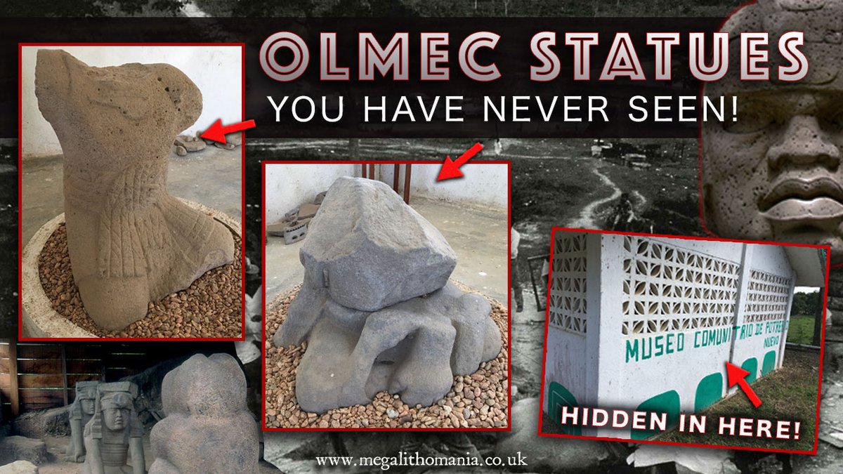NEW VIDEO | Rare Olmec Statues in Secret Museum You Have Never Seen! | Ancient Mexico | Megalithomania | youtu.be/PhrIXDMCF14

#olmeca #iamolmec #veracruz #Mexico #olmeccivilization #elazuzul #megalithic #rare