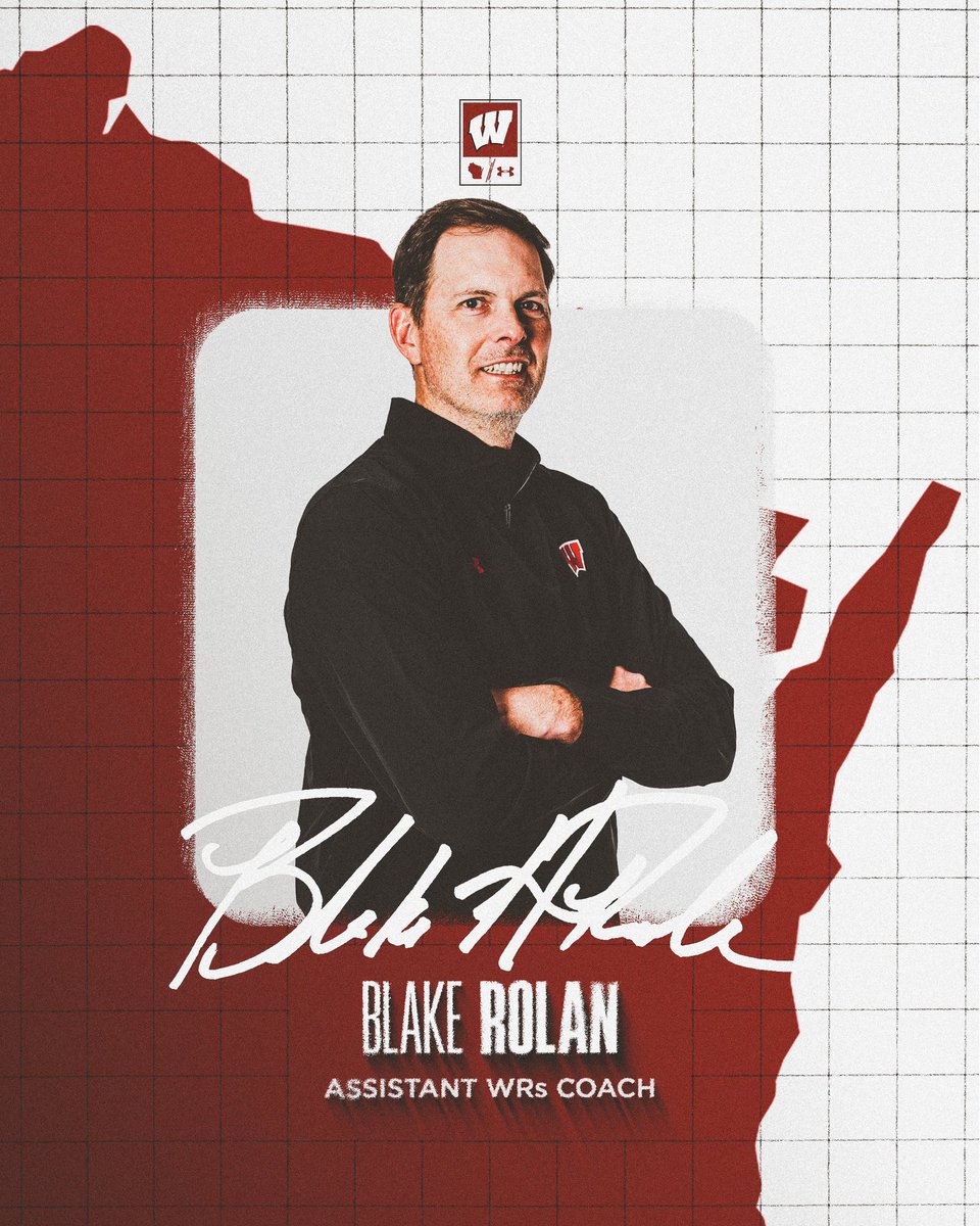Welcome to Madison, <a href="/coachrolan/">Blake Rolan</a>!

🔗| go.wisc.edu/inrk9v

#OnWisconsin