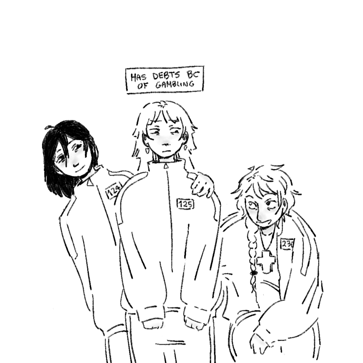 i have so many ideas for this au its not even funny #BSD #SquidGame2  #bungoustraydogs
