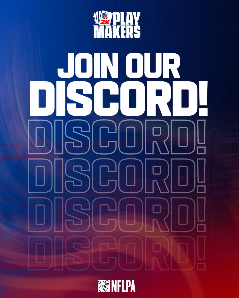 🎉 Huddle up, Playmakers!

The official #NFL2KPlaymakers Discord is here!

Dive in to connect with fellow fans, discuss strategies, share feedback, and stay updated on all the action! 

🔗: discord.gg/NFL2KPlaymakers