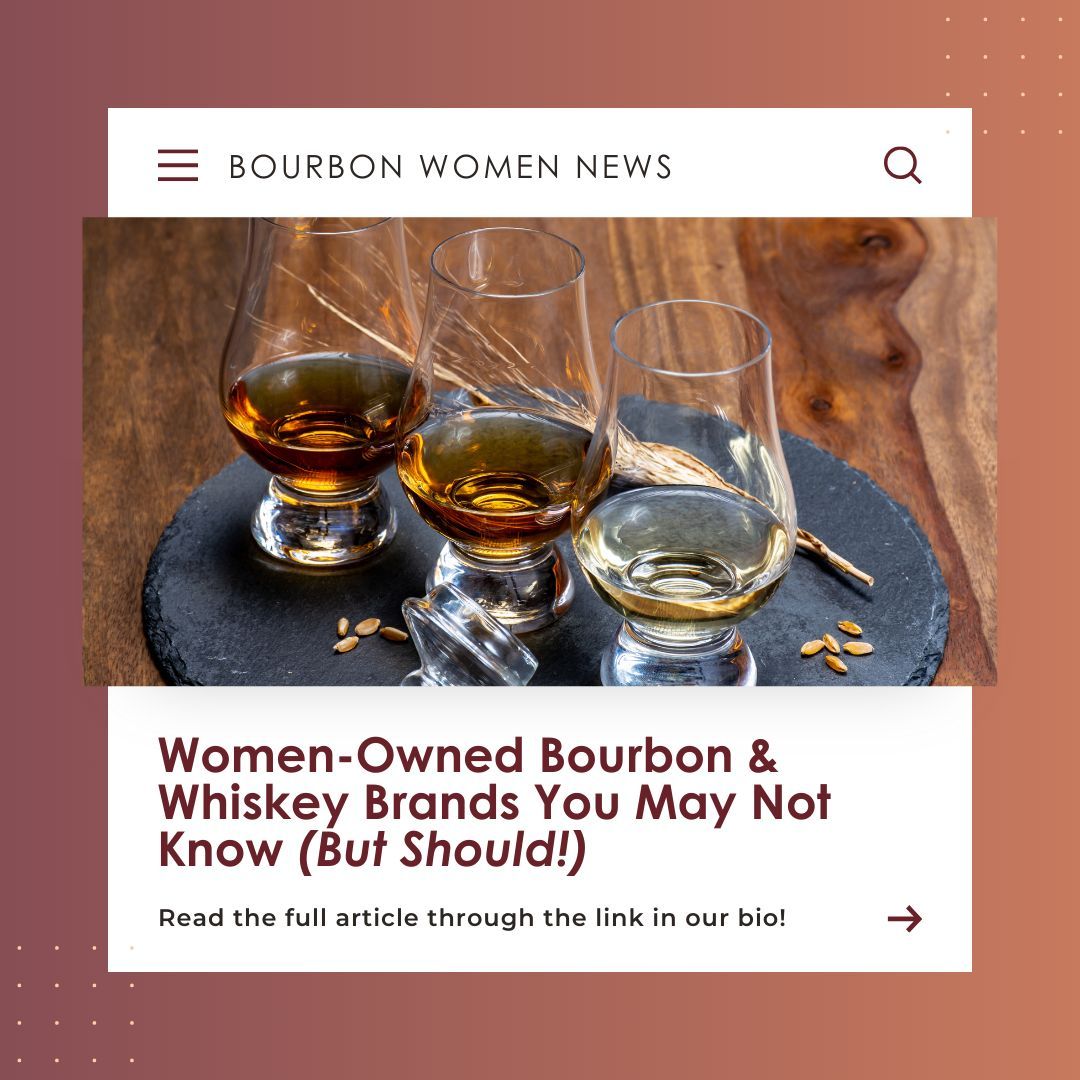 BourbonWomen's tweet photo. Discover the remarkable women shaping the bourbon industry! 🥃✨ 

From bold flavors to inspiring stories, these brands deserve a spot on your shelf.  

Dive in and celebrate the women behind the whiskey 🔗 https://t.co/F6o2zPWnP8 

#BourbonWomen #WomenInWhiskey #BourbonBlog https://t.co/hwXWMN2fg7
