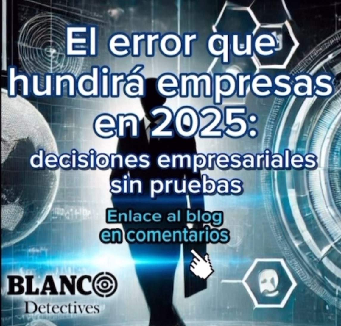 El error que hundirá empresas en 2025: decisiones empresariales sin pruebas.
blancodetectives.com/post/elerrorqu…