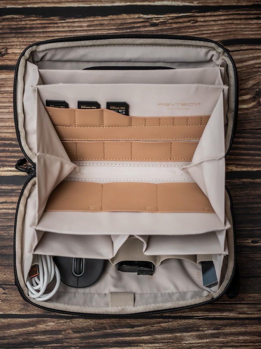 PGYTECH_global's tweet image. 📦 From power banks to memory cards, the PGYTECH Tech Organizer stores it all! Keep your tech tidy wherever you roam. 🌍
@tw.photo.jino

#pgytech #camera #techorganizer #techpouch #organisation #photography #videography #lifestyle