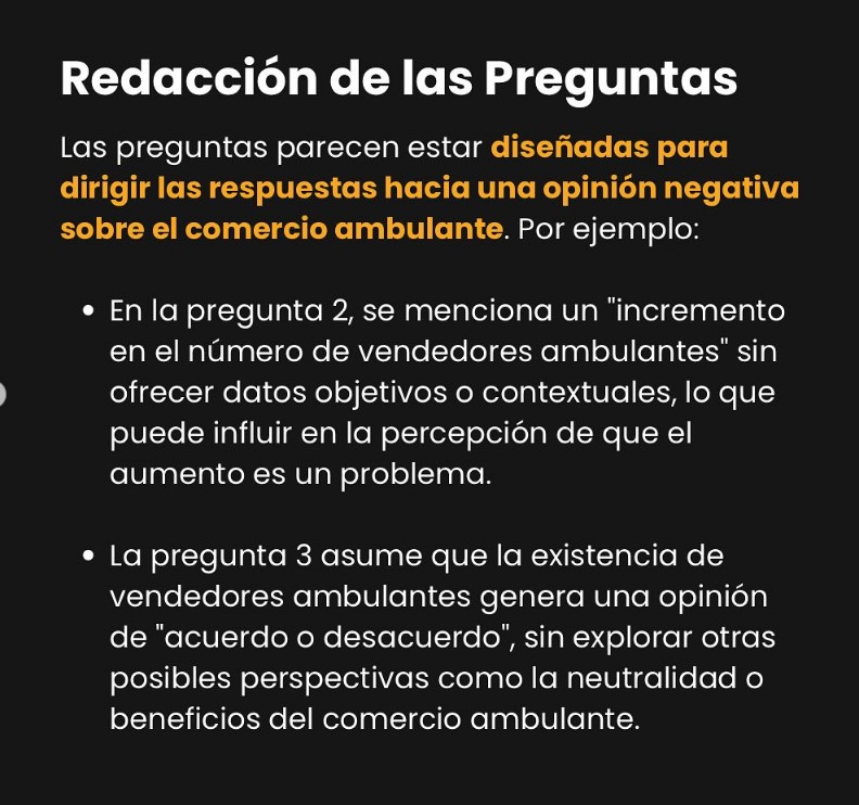 PresenciaUni's tweet photo. 👉🏼 Está sesgada la #MegaConsulta sobre #Ambulantes en centro de Querétaro: Netas Ciudadanas
La redacción de las preguntas de la consulta del Municipio de Querétaro pareciera que busca validar acciones que ya estaban tomadas, señaló Mar Marín integrante de @NetasCiudadania https://t.co/KytXWi6Zx6