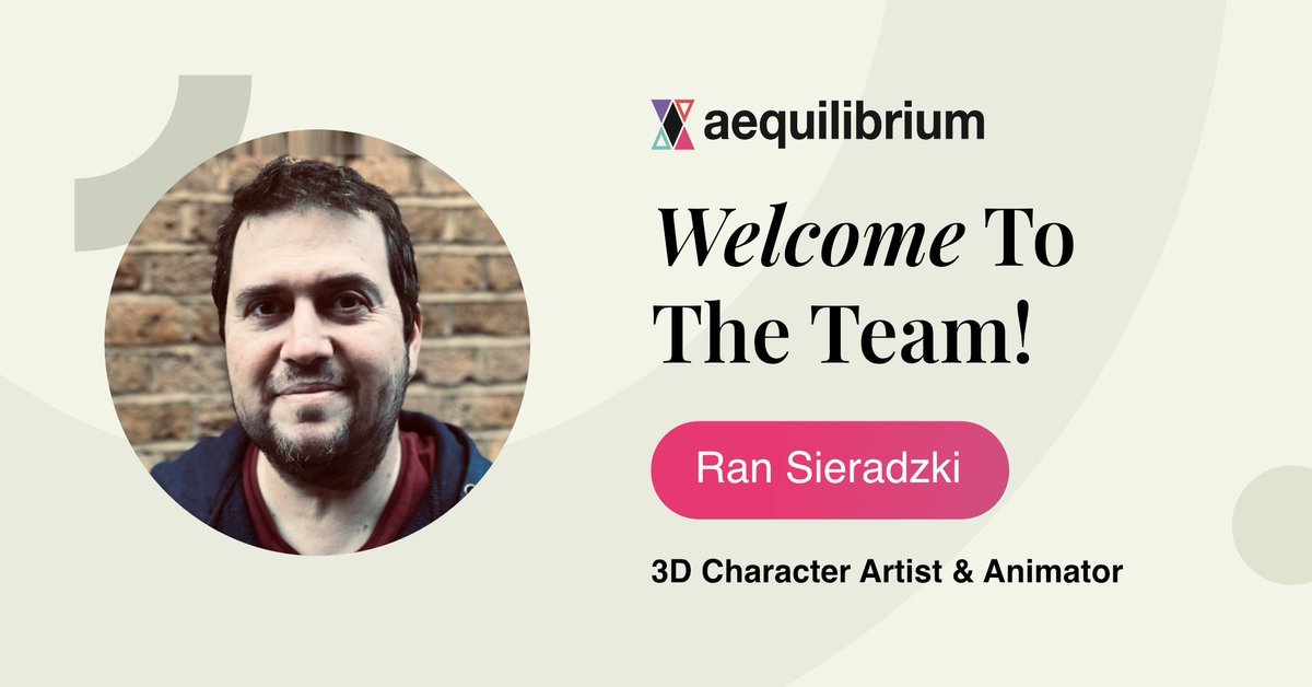 Meet Ran Sieradzki!

We're thrilled to welcome him as our newest 3D Character Artist and Animator! 🎉

Curious about joining our team and shaping the future with us? Check out our careers page: bit.ly/4gNvZyu

#WelcomeToTheTeam #NewHire