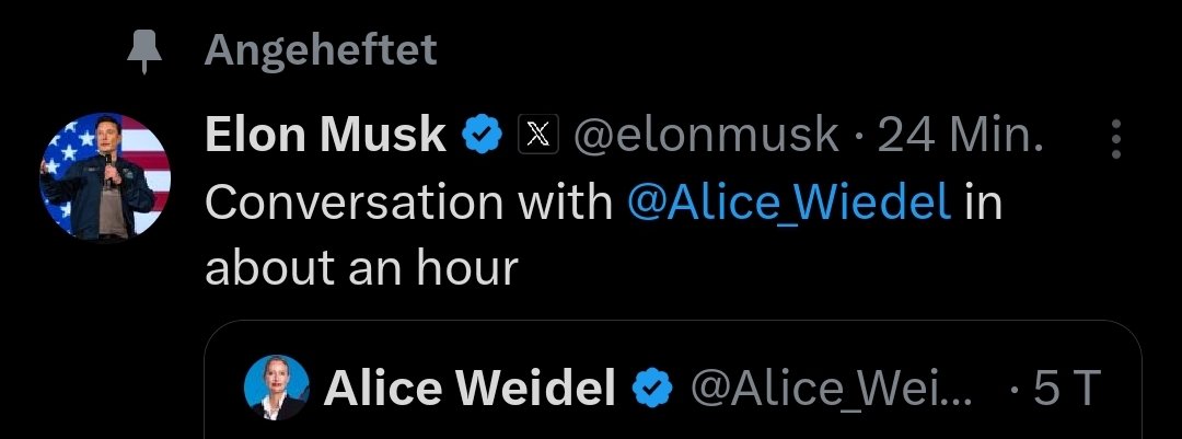 <a href="/cLyppersen/">clyppers ᓚᘏᗢ ✪ 🇺🇦 🇪🇺</a> Was für ein Gestammel. Können wir jetzt bitte diese <a href="/Alice_wiedel/">@alice_wiedel</a> hören?