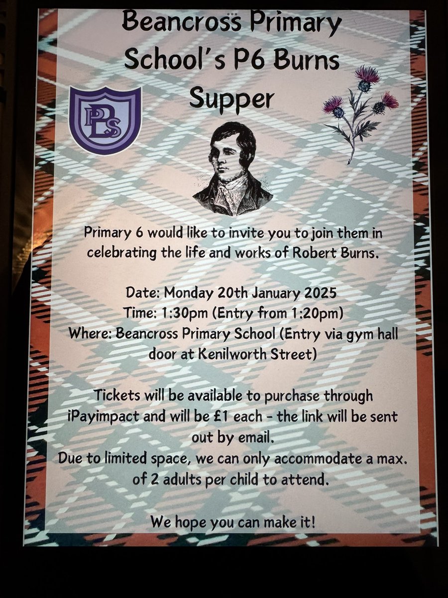 P6 parents, please check your email as you have a very exciting invitation in your inbox 🤩
<a href="/MissMelvilleBPS/">Miss Melville & P6M</a>