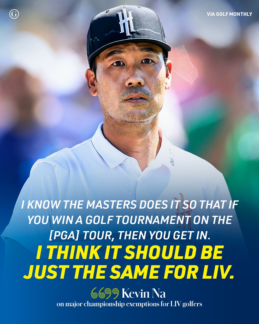 GOLF.com on X: &ldquo;Kevin Na thinks it&rsquo;s time for LIV winners to get 