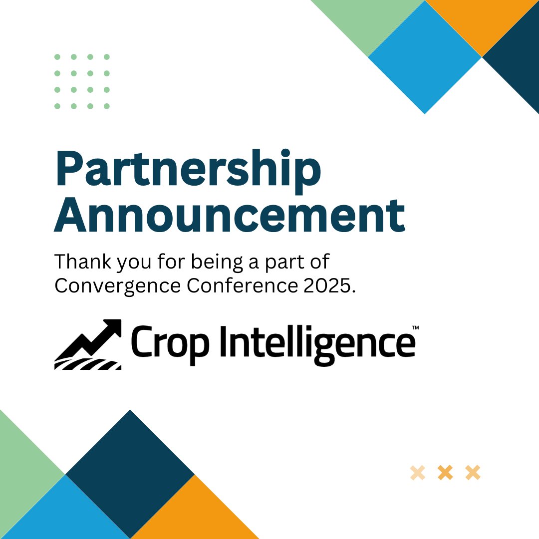 Convergence Conference (@convergence2025) on Twitter photo Big thanks to <a href="/cropintel/">Crop Intelligence</a>, our Opening Night Reception Partner at #CC25! They’re helping us kick off two days of learning and connection in the ag industry. Don’t miss this incredible event.
#FutureOfFarming #AgTogether #Agribusiness Big thanks to <a href="/cropintel/">Crop Intelligence</a>, our Opening Night Reception Partner at #CC25! They’re helping us kick off two days of learning and connection in the ag industry. Don’t miss this incredible event.
#FutureOfFarming #AgTogether #Agribusiness