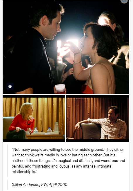 Not many people are willing to see the middle ground. They either want to think we’re madly in love or hating each other. But it’s neither of those things. It’s magical and difficult, and wondrous and painful, and frustrating and joyous, as any intense, intimate relationship is.