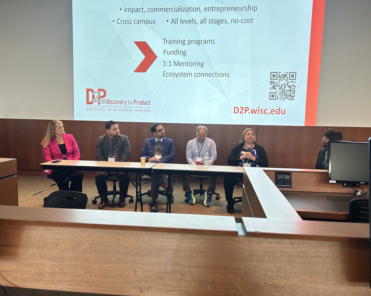 UW-Madison Department of Surgery (@wiscsurgery) on Twitter photo Our afternoon sessions started with a Surgical Innovation panel discussion. Thank you to this diverse group of panelists for sharing your experiences! @PhDingle <a href="/MurtazaMDPhD/">M Murtaza</a> <a href="/LeeWilke/">Lee Wilke, MD</a> <a href="/CarlaPughMDPhD/">Carla Pugh MD PhD</a> <a href="/UWInnovate/">UW–Madison Discovery to Product</a> Our afternoon sessions started with a Surgical Innovation panel discussion. Thank you to this diverse group of panelists for sharing your experiences! @PhDingle <a href="/MurtazaMDPhD/">M Murtaza</a> <a href="/LeeWilke/">Lee Wilke, MD</a> <a href="/CarlaPughMDPhD/">Carla Pugh MD PhD</a> <a href="/UWInnovate/">UW–Madison Discovery to Product</a>