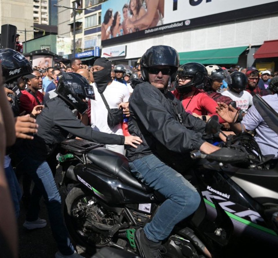 Esta es la última imagen que tenemos de Maria Corina Machado.