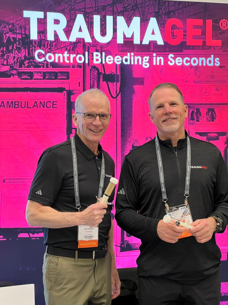 Stop by booth 221 at NAEMSP 2025 before the convention wraps up tomorrow and learn about TRAUMAGEL®!

#traumacare #ems #science