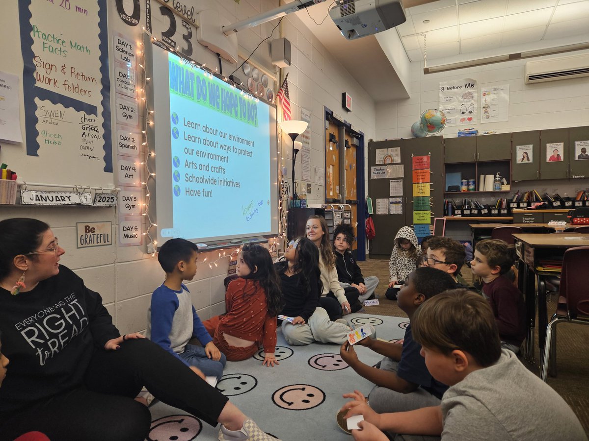 It's a new year for Campbell's Green Club!  Keep an eye on these future environmentalists!
