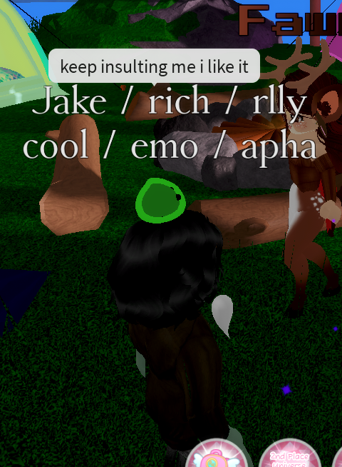 FlourForrest's tweet image. Playing royale high with my friends. i love it here bruh