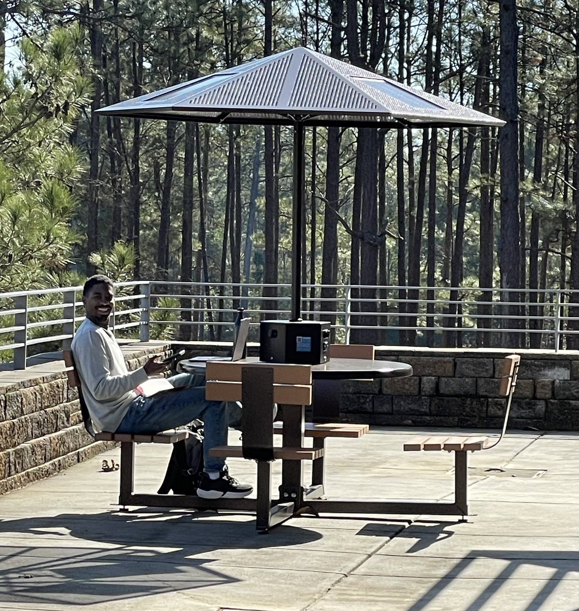 Perk of having your company located at the USM Commercialization Park: 
Making work work for you!