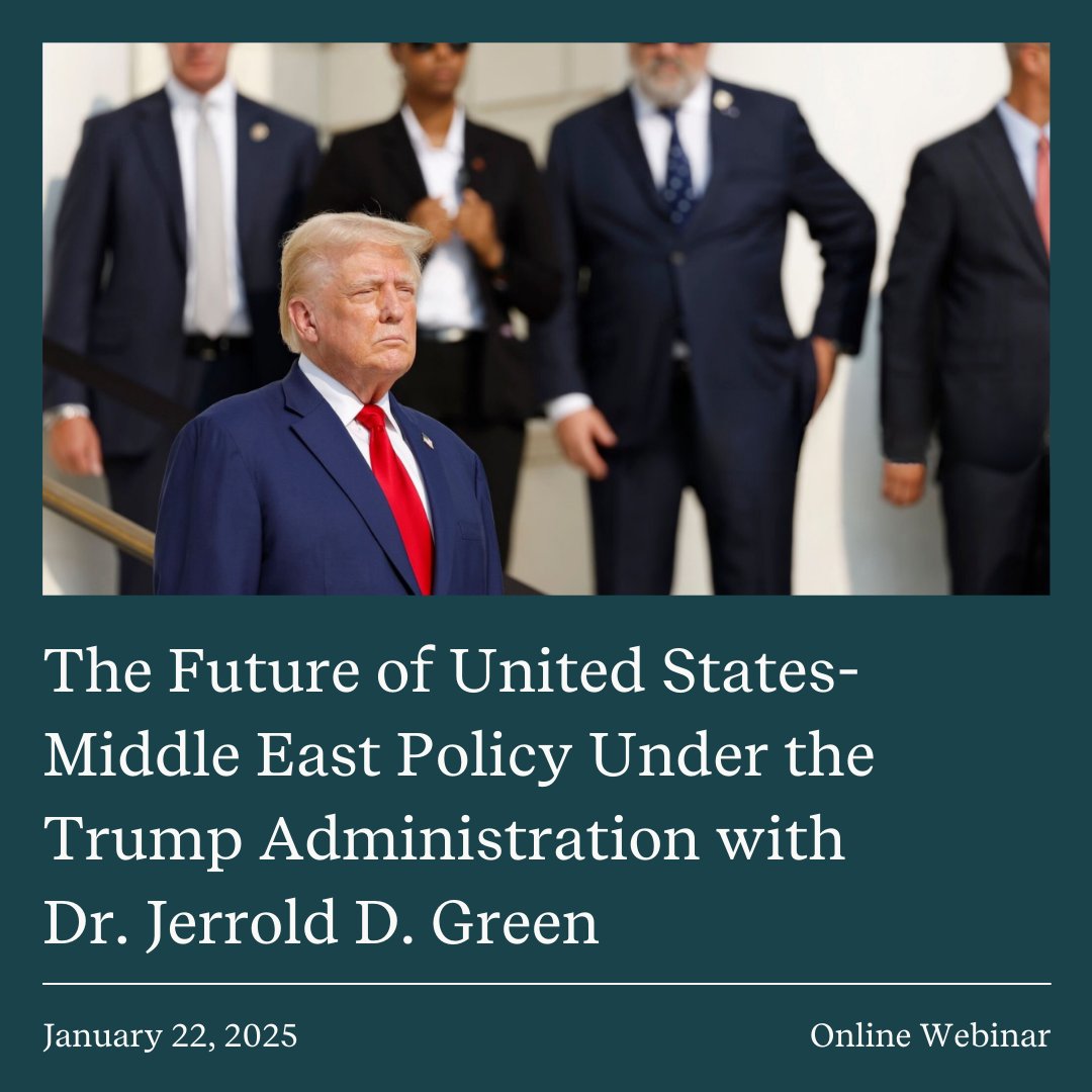 Join us on Wednesday, January 22, at 8 AM PST for an off-the-record conversation with former Pacific Council President and CEO Dr. Jerrold D. Green. He will explore the forces reshaping the Middle East, focusing on what these shifts mean for global security, economics, and