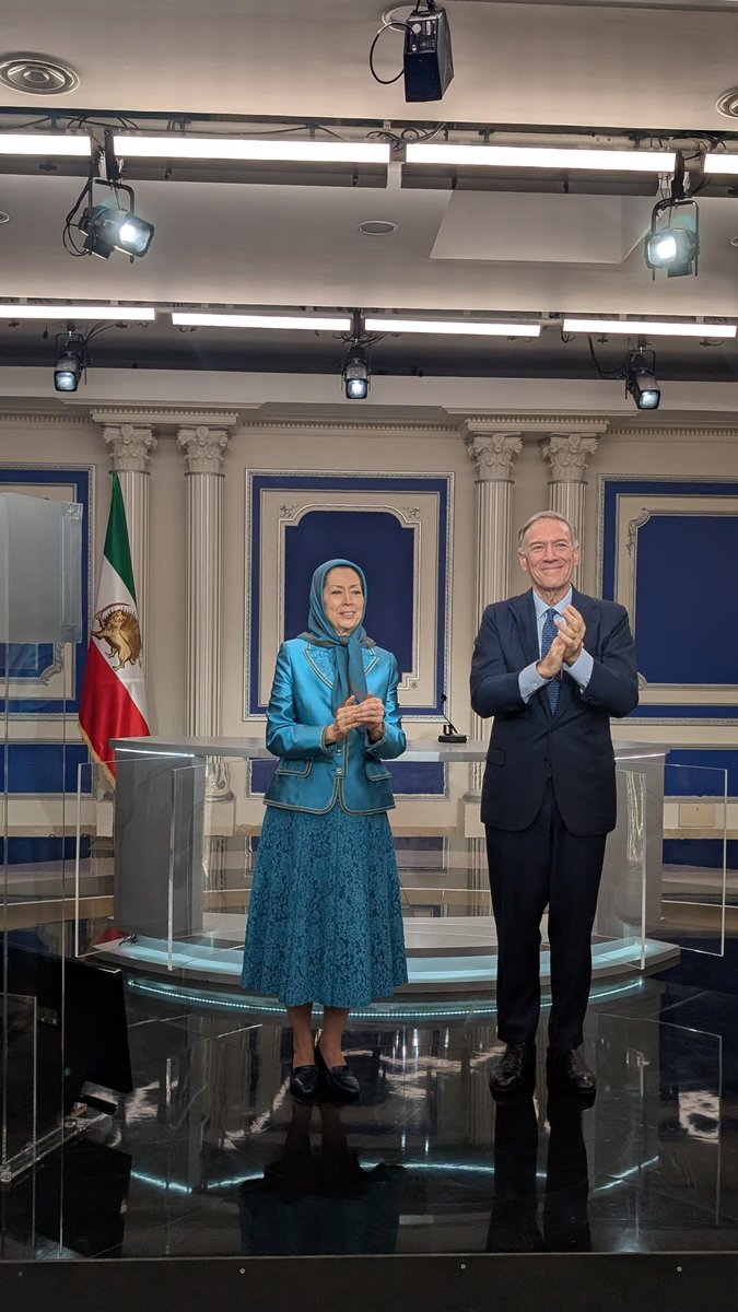 Mike Pompeo (@mikepompeo) on Twitter photo Along with Mrs. <a href="/Maryam_Rajavi/">Maryam Rajavi</a>, I spoke today on ending Tehran’s threat to the Middle East and the Iranian people. Recognizing the organized opposition inside Iran, which has been fighting the regime for decades to establish a free republic, must be an integral part of Along with Mrs. <a href="/Maryam_Rajavi/">Maryam Rajavi</a>, I spoke today on ending Tehran’s threat to the Middle East and the Iranian people. Recognizing the organized opposition inside Iran, which has been fighting the regime for decades to establish a free republic, must be an integral part of