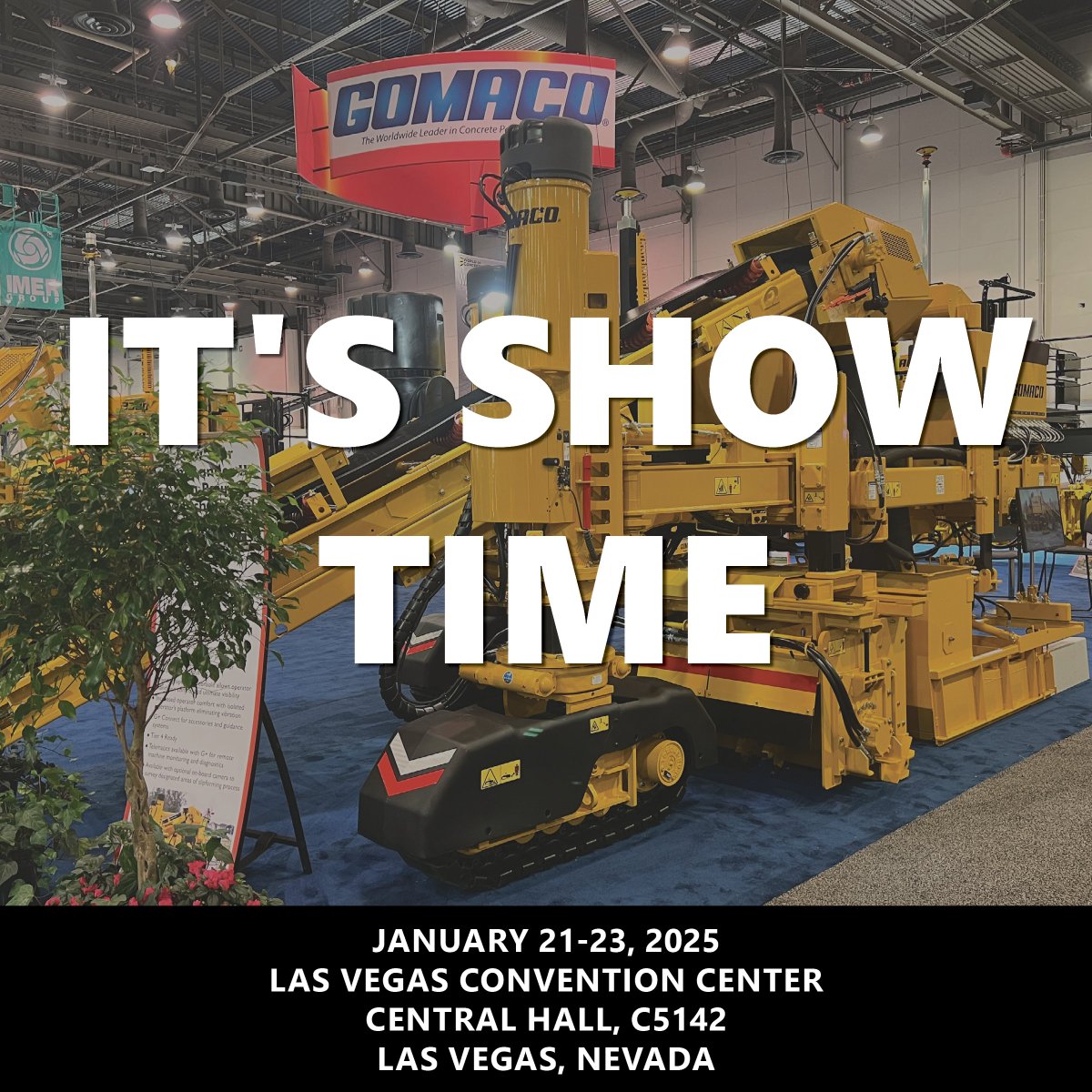 GOMACO's tweet photo. It's officially World of Concrete 2025!
See what we have been up to all year and how we can help you with your concrete paving needs!
🗓️ Jan. 21-23, 2025
🕖 9:30 am - 5:00 pm
📍 Central Hall, Booth C5142
#GOMACO #PaveWithPride #WOC2025 https://t.co/4aDEVxlkL9