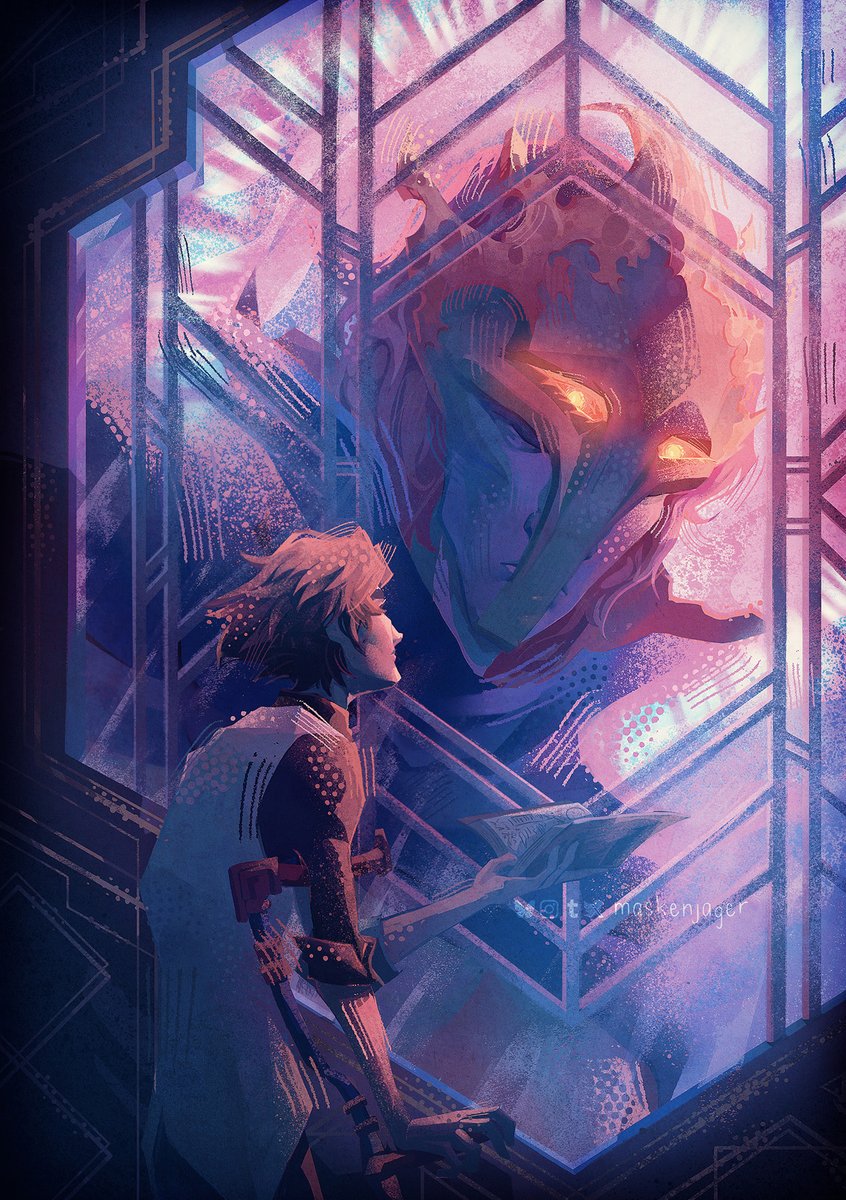 maskenjager's tweet image. [ Arcane ] &quot; Why would you let this voice set in your head? It is meant to destroy you &quot;