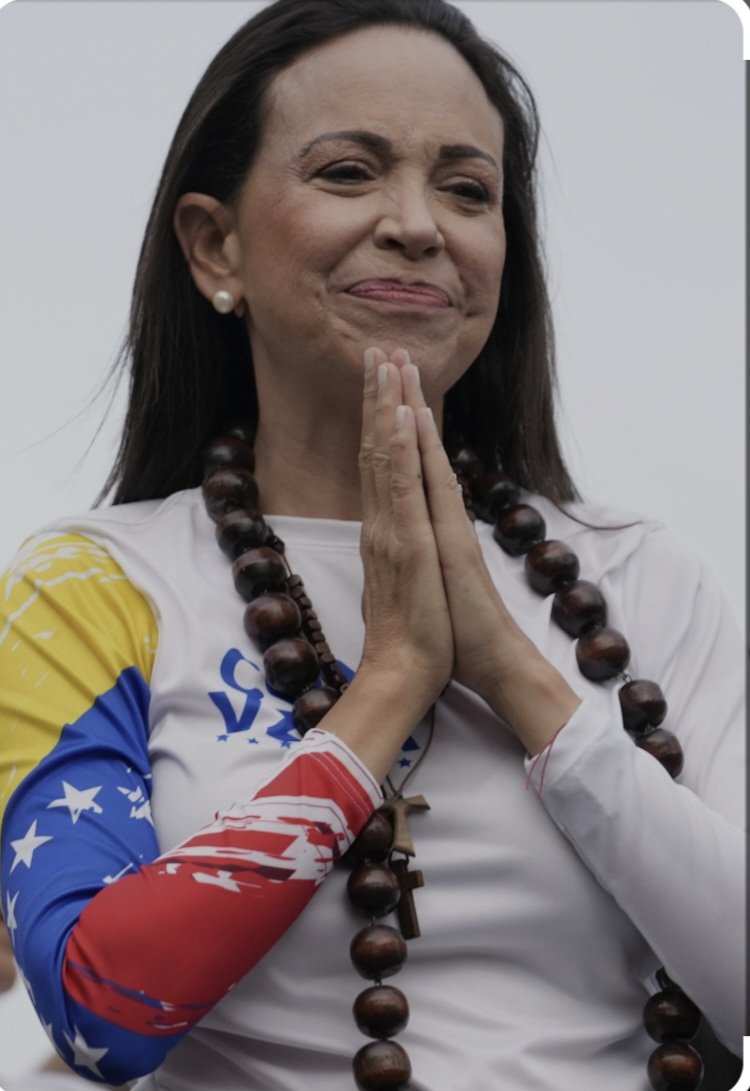 Quiero exigir el repudio total en 🇺🇾 a la narco dictadura cívico militar de Venezuela 🇻🇪 que secuestró a <a href="/MariaCorinaYA/">María Corina Machado</a> 
#VenezuelaLibre ✊️