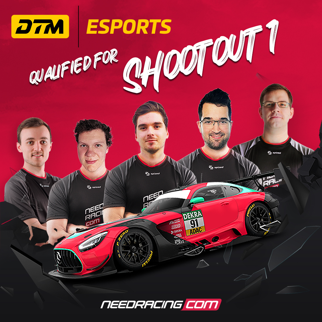 First step into the new <a href="/DTM/">DTM</a> Esports season <a href="/raceroom/">RaceRoom</a> done! 💪

<a href="/PhilippDrayss/">Philipp Drayss</a>, <a href="/turkkahakkinen/">Turkka Häkkinen</a>, Ilia Drovossekov, Julian Kunze and <a href="/nr_christianm/">Christian Michel</a> are qualified for the first shootout race at Oschersleben! 🎉🏆

Looking forward to the event on the 17th for two 20 minute races.📺