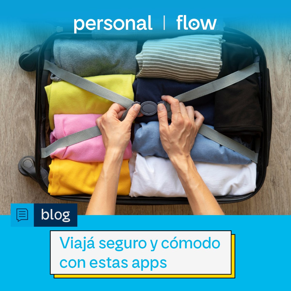 personalpy's tweet photo. ¿Planeando tu próximo viaje? Descubrí las apps que serán tus mejores aliadas para que todo salga increíble. ¡Leé nuestro blog y prepárate para viajar sin estrés! ✈️ #ConexionTotal