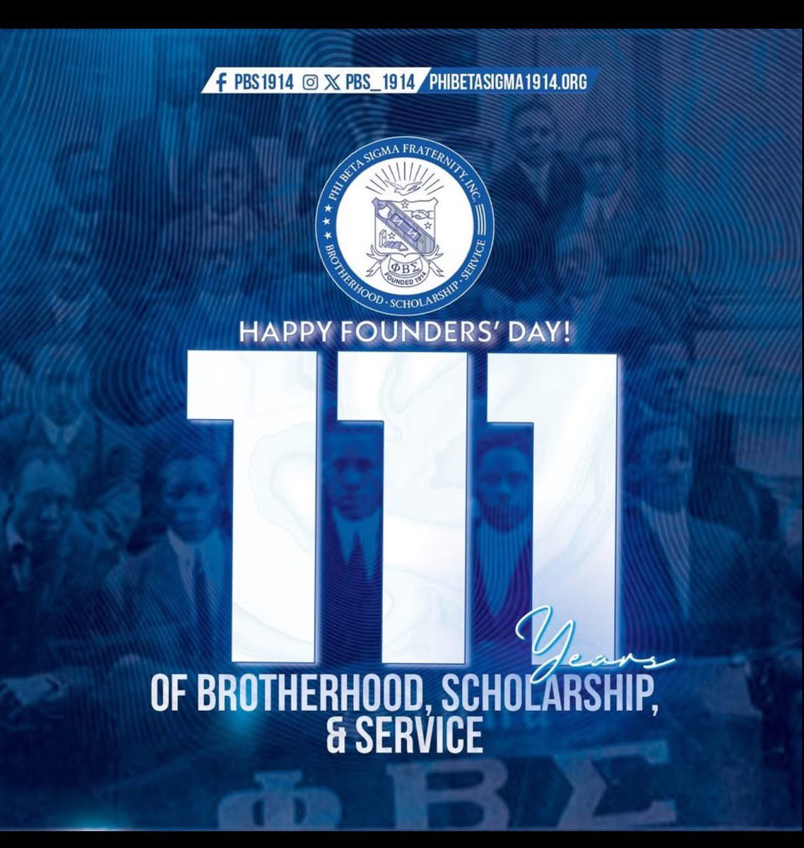 geezluizbatman's tweet image. #PhiBetaSigma       #BluePhi .  You Know!!! Happy Founders Day