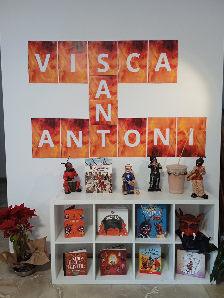 A la <a href="/BiblioSineu/">Biblioteca de Sineu</a> seguim de festa, ara és Sant Antoni qui mana.
Dimecres que ve, el contacontes de na Vialfassa. <a href="/ajsineu/">Ajuntament de Sineu</a>
<a href="/bibliomallorca/">Bibliomallorca</a>  <a href="/ceipvialfas/">CEIP Vialfàs</a> forms.gle/oUamTzTomQmx5y…