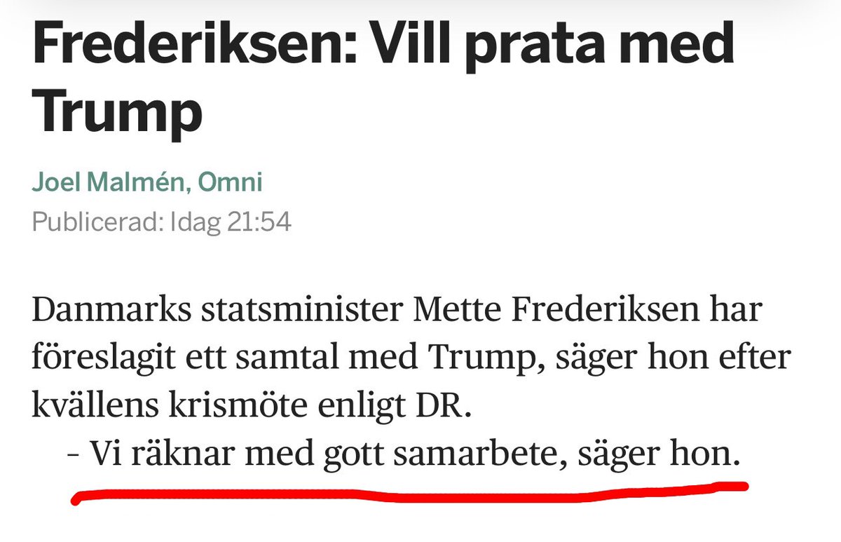 Och precis DÄR blev Danmarks statsminister klassificerad som världens mest naiva person