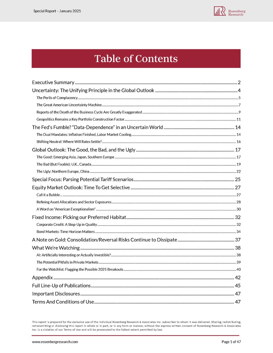 RR_Insights's tweet image. We are excited to announce the release of our 2025 Outlook: From Uncertainty to Opportunity - Investing in a Volatile World.
This report is designed to assist our clients in navigating the challenges posed by uncertainty -- now a defining characteristic of the global economy.…